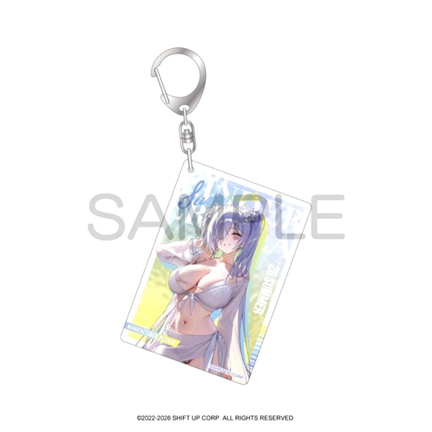 Goddess of Victory: Nikke One-Shot Keychain Cinderella: Crystal Wave Goods - Keychain [NEW]