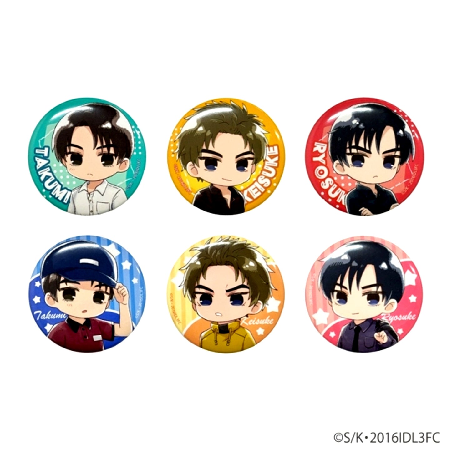 New Initial D the Movie Legend 3 -Dream- Sketchu! Can Badge (Reissue) [NEW]