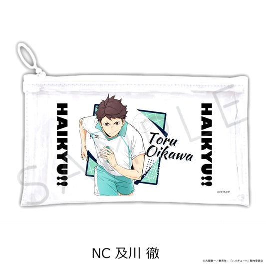 Haikyu!! Vol.12 Flat Clear Pouch NC (Toru Oikawa) [NEW]