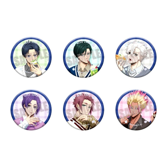 Blue Lock Trading Foil Stamped Buttons Sweets ver.(All 6 Types) Goods - Bache [NEW]
