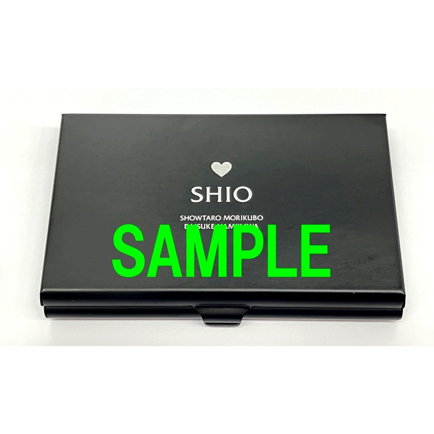 Tsumami wa Shio Dake Business Card Case 2026 Black (with Mirror) [NEW]