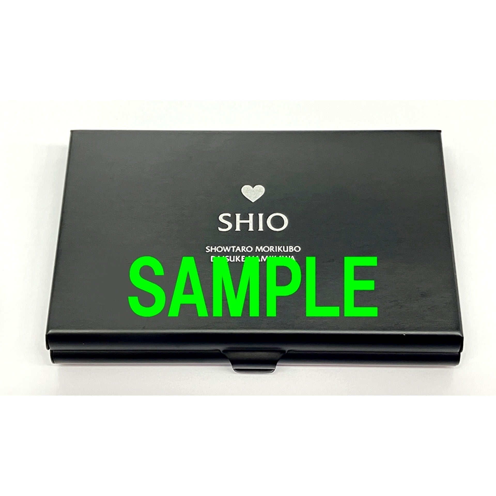 Tsumami wa Shio Dake Business Card Case 2026 Black (with Mirror) [NEW]