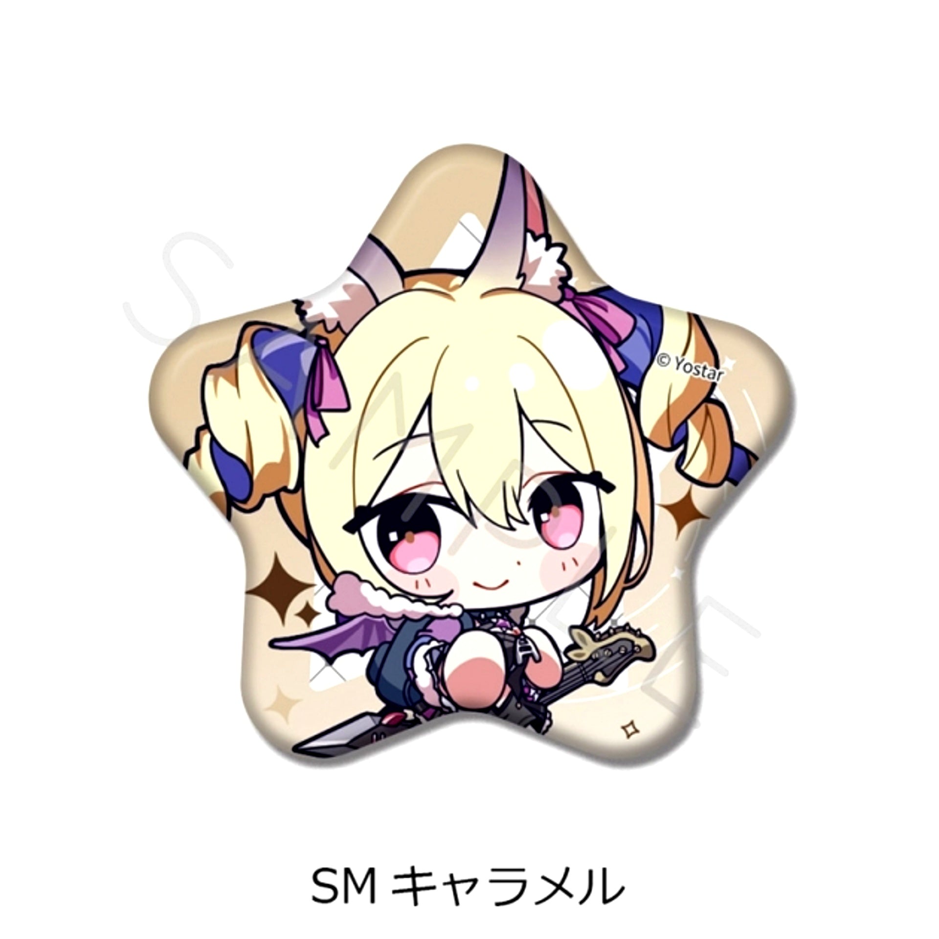 Stella Sora Part 2 Star-Shaped Button SM(Caramell) Goods - Badge [NEW]