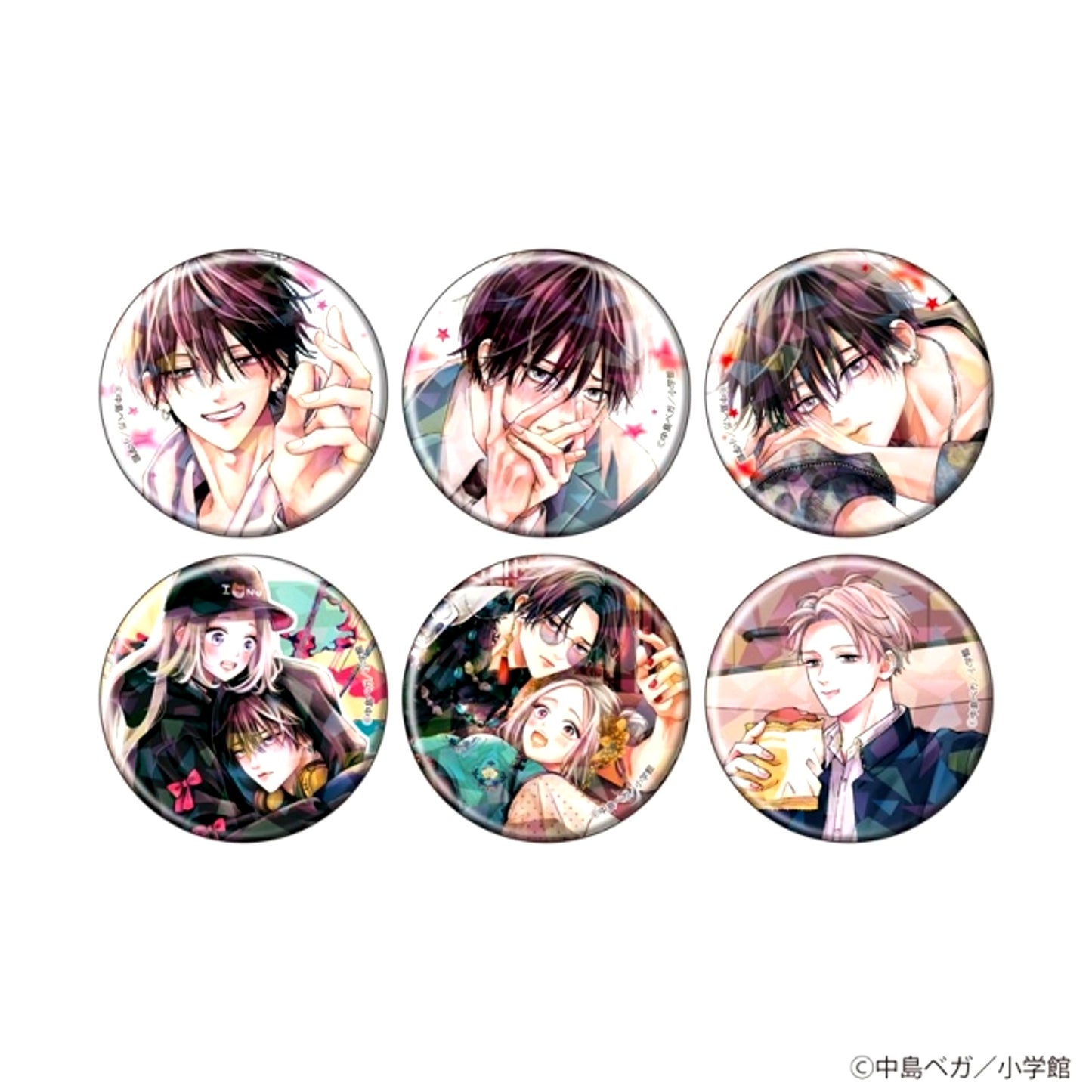 I'll Die If I Can't Say I Like You! Random Hologram Can Badge (All 6 Types) [NEW]