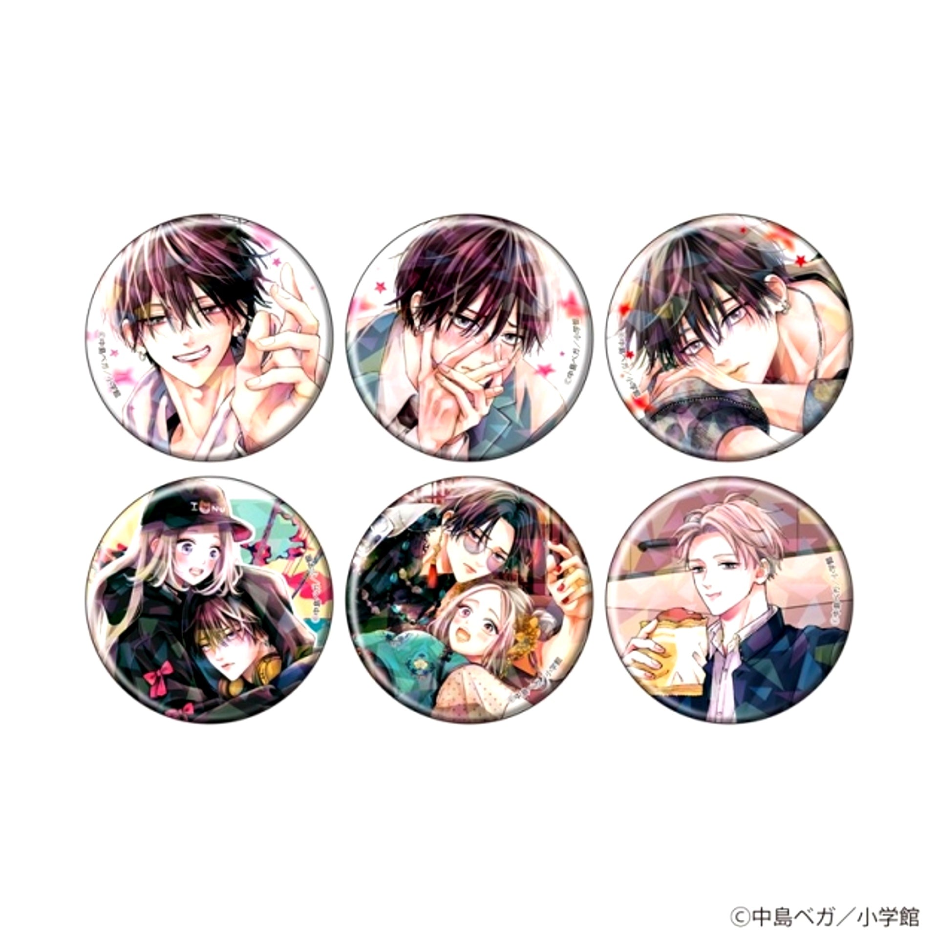 I'll Die If I Can't Say I Like You! Random Hologram Can Badge (All 6 Types) [NEW]