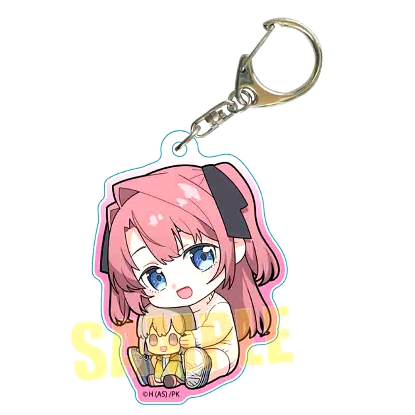 TV Anime Botan Kamiina Fully Blossoms When Drunk Gyugyutto Acrylic Keychain Botan Kamiina [NEW]