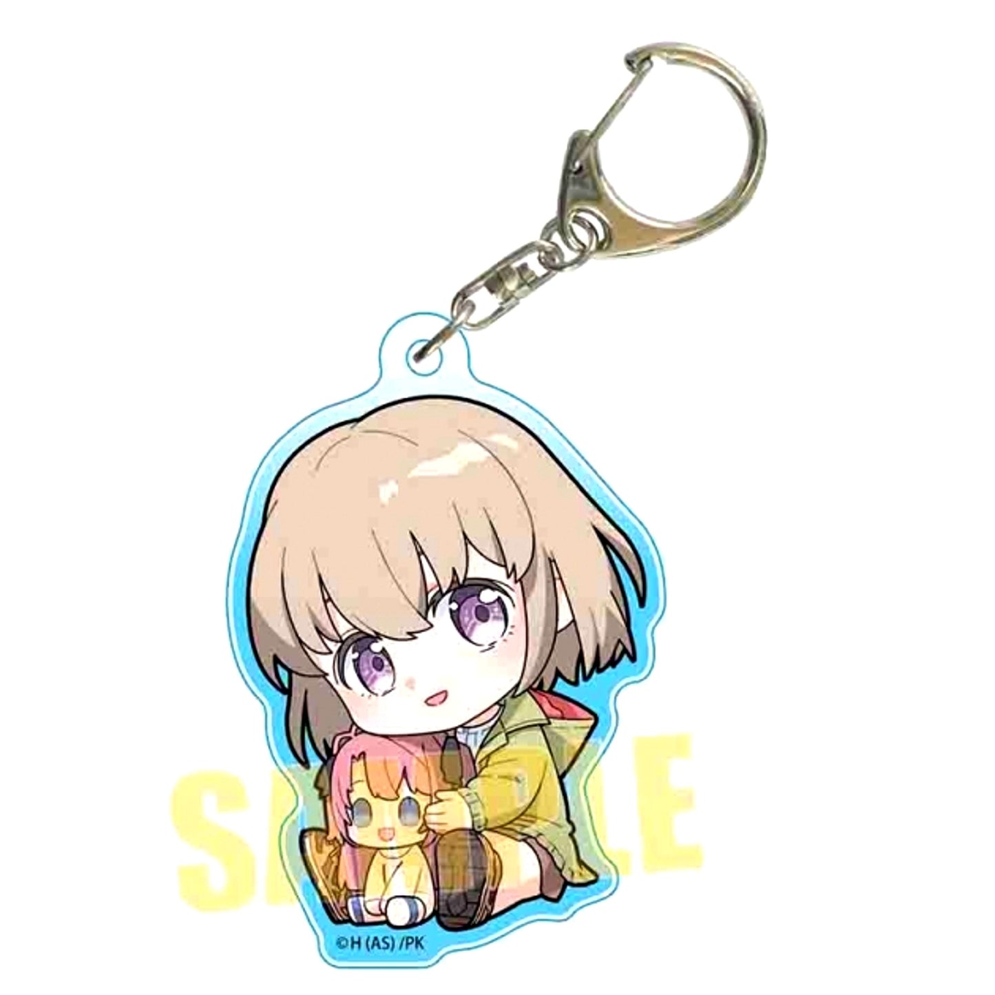 TV Anime Botan Kamiina Fully Blossoms When Drunk Gyugyutto Acrylic Keychain Ibuki Tonami [NEW]