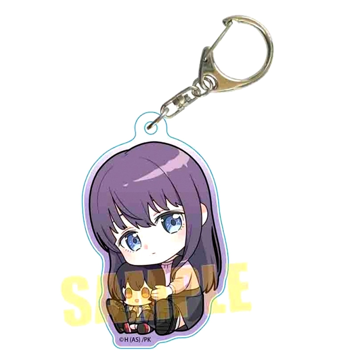TV Anime Botan Kamiina Fully Blossoms When Drunk Gyugyutto Acrylic Keychain Kanade Gujo [NEW]