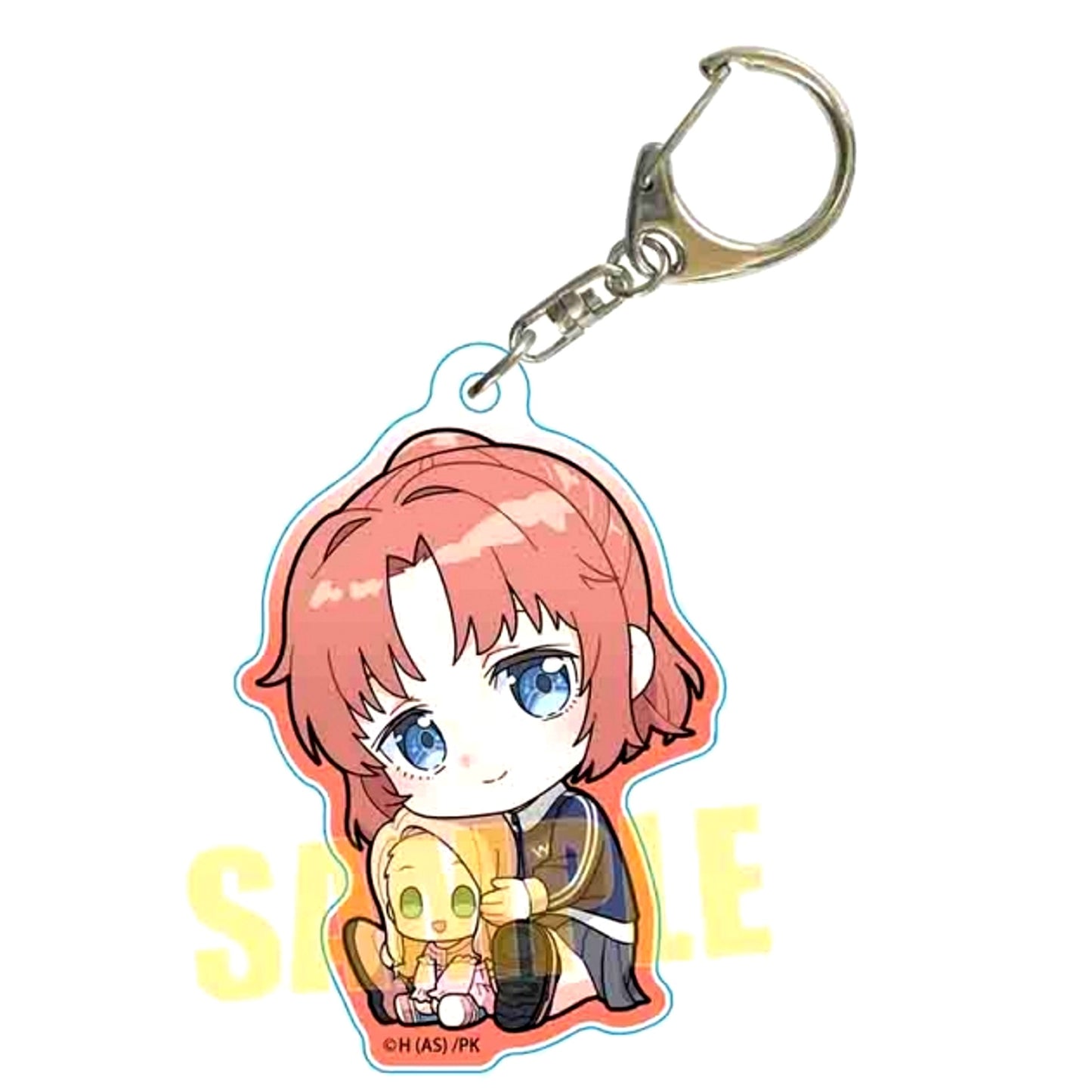 TV Anime Botan Kamiina Fully Blossoms When Drunk Gyugyutto Acrylic Keychain Akane Yusa [NEW]