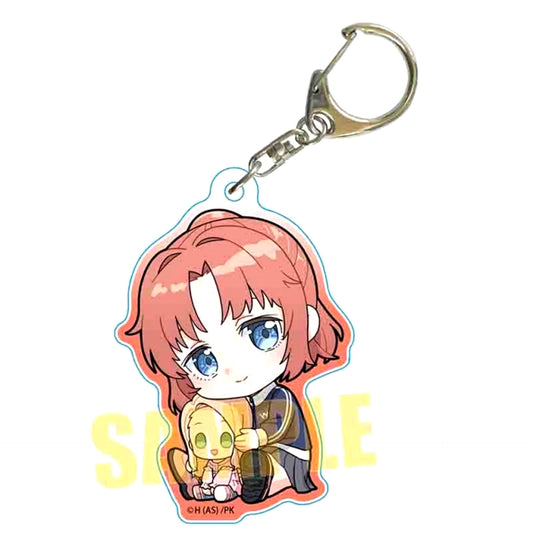 TV Anime Botan Kamiina Fully Blossoms When Drunk Gyugyutto Acrylic Keychain Akane Yusa [NEW]