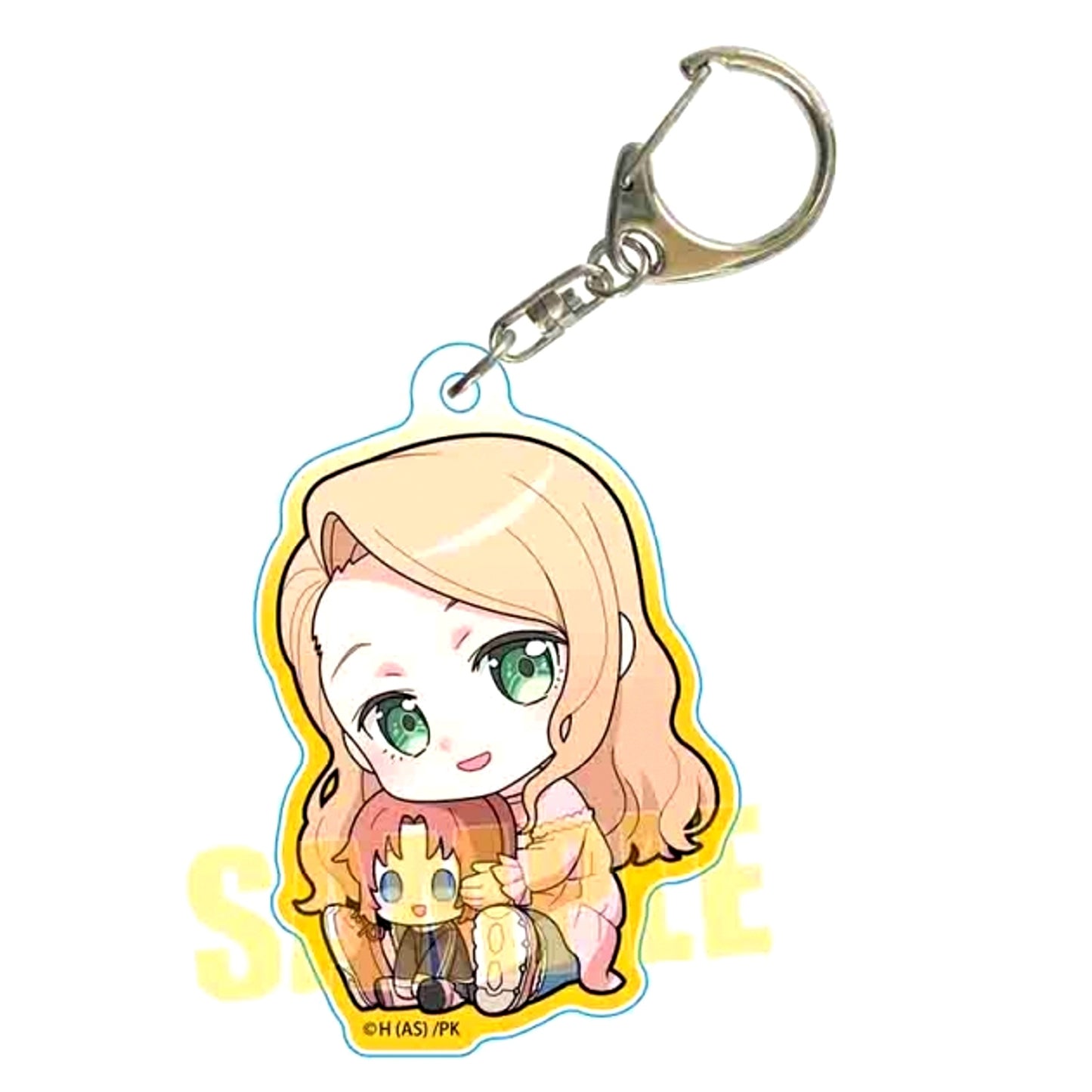 TV Anime "Botan Kamiina Fully Blossoms When Drunk" Gyugyutto Acrylic Keychain Yaeka Kitamori [NEW]