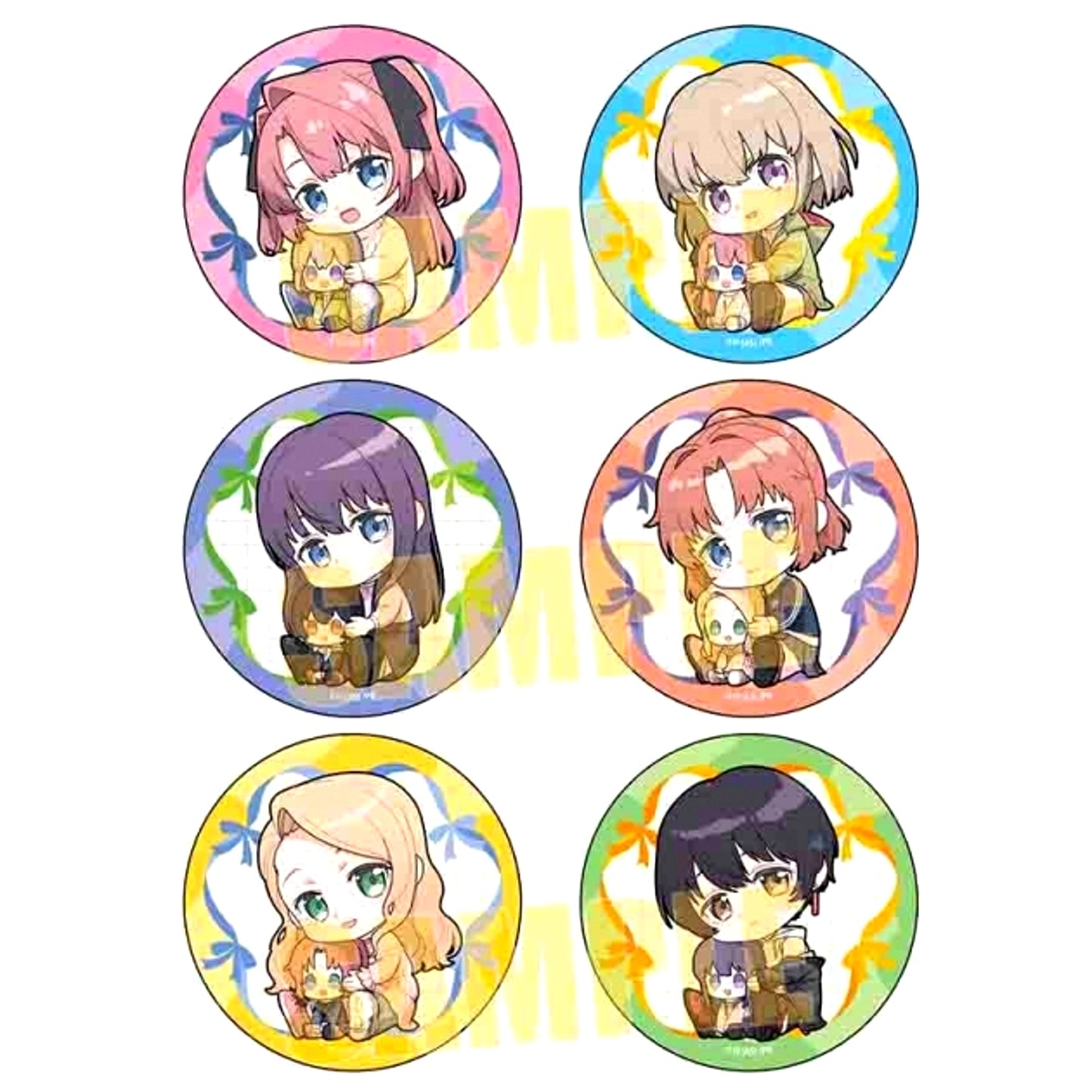TV Anime Botan Kamiina Fully Blossoms When Drunk Trading Can Badge Gyugyutto [NEW]