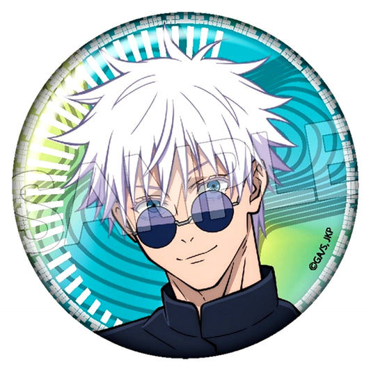 Jujutsu Kaisen 5th Anniversary Metallic Can Badge Satoru Gojo (Hidden Inventory / Premature Death) [NEW]