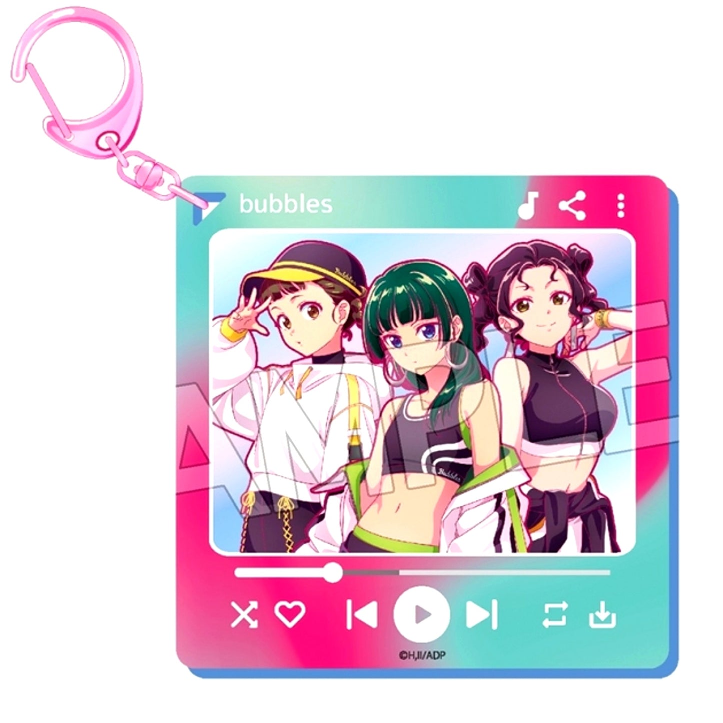 The Apothecary Diaries April Fool 2026 Ver. Vivid Line Aurora Acrylic Keychain bubbles [NEW]
