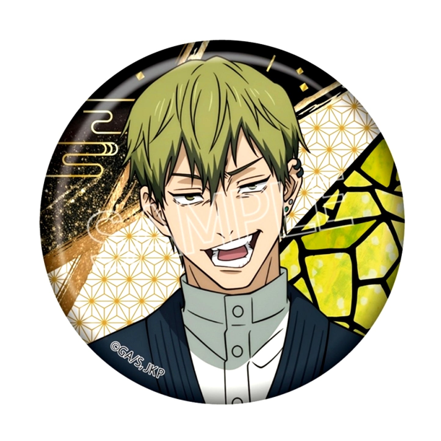 Jujutsu Kaisen Culling Game Raden Mother-of-Pearl Style Series Can Badge Vol.3 Naoya Zenin [NEW]