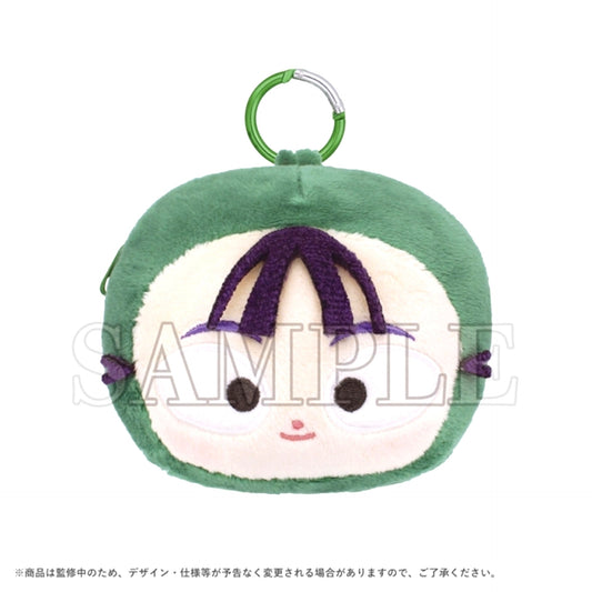 Nintama Rantaro Carabiner Plush Zipper Mascot Powakko / Senzo Tachibana [NEW]