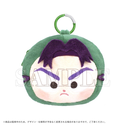 Nintama Rantaro Carabiner Plush Zipper Mascot Powakko / Bunjiro Shioe [NEW]