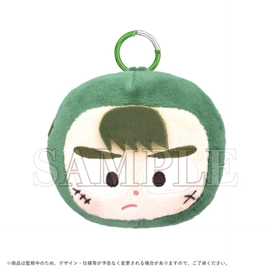 Nintama Rantaro Carabiner Plush Zipper Mascot Powakko / Chouji Nakazaike [NEW]