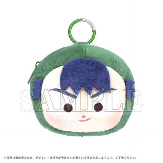 Nintama Rantaro Carabiner Plush Zipper Mascot Powakko / Tomesaburo Kema [NEW]