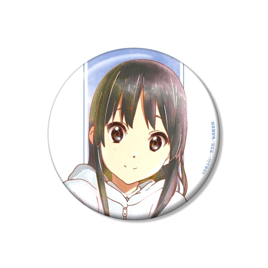 K-ON! Mio Akiyama Ani-Art aqua label Vol.2 100mm Can Badge ver.B [NEW]
