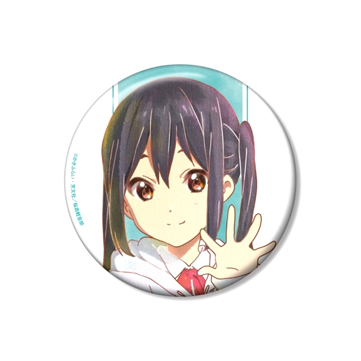 K-ON! Azusa Nakano Ani-Art aqua label Vol.2 100mm Can Badge ver.B [NEW]