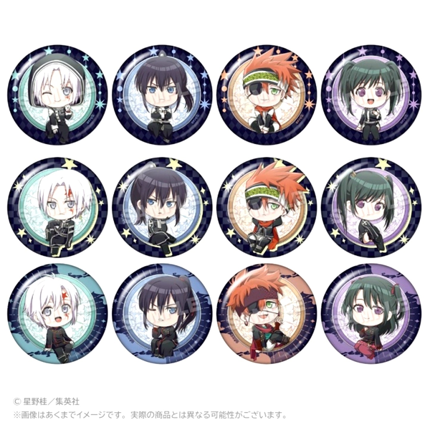 D.Gray-man Trading Can Badge Round Window ver. [NEW]
