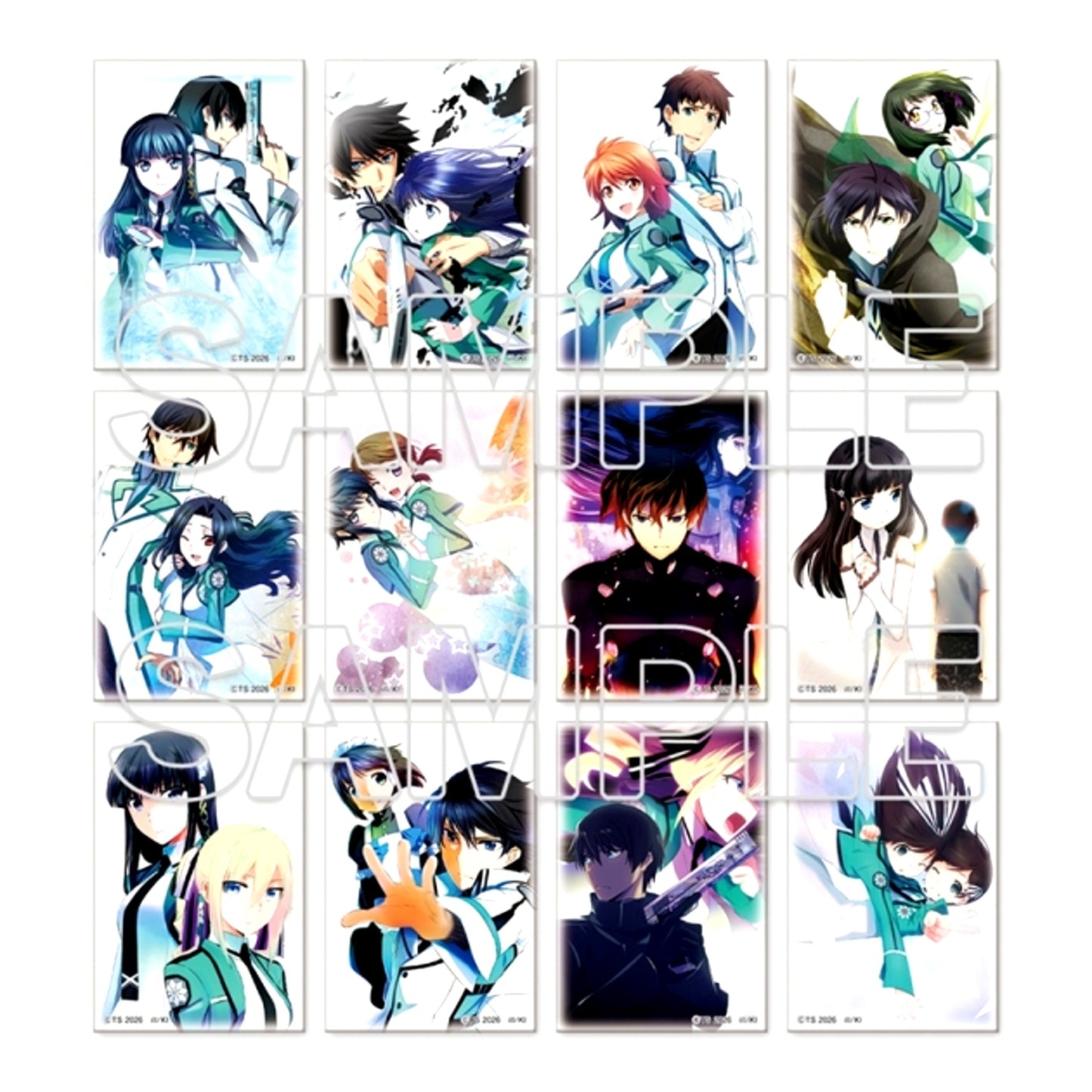 The Irregular at Magic High School Kana Ishida Art Book (3) Release Commemorative Trading Square Can Badge Ver.1 [NEW]