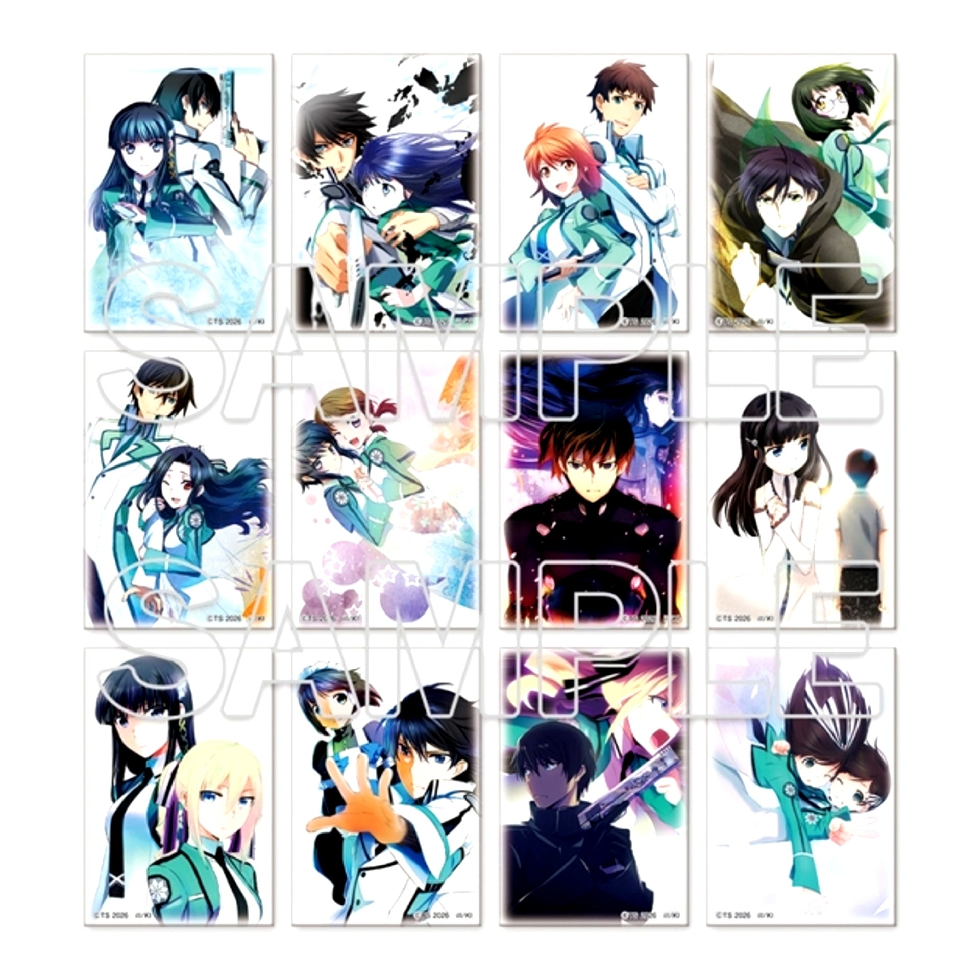 The Irregular at Magic High School Kana Ishida Art Book (3) Release Commemorative Trading Square Can Badge Ver.1 [NEW]
