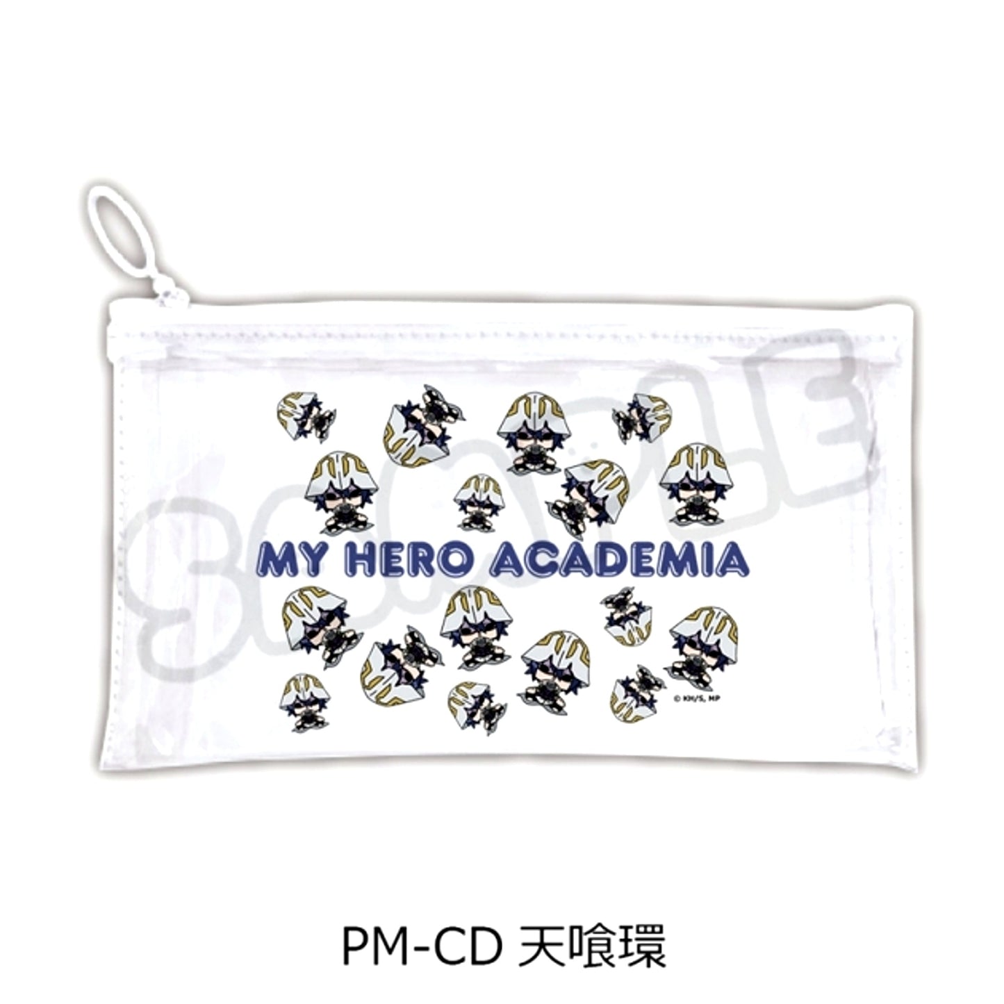 TV Anime My Hero Academia POTEmocho Vol.5 Flat Clear Pouch PM-CD (Tamaki Amajiki) [NEW]