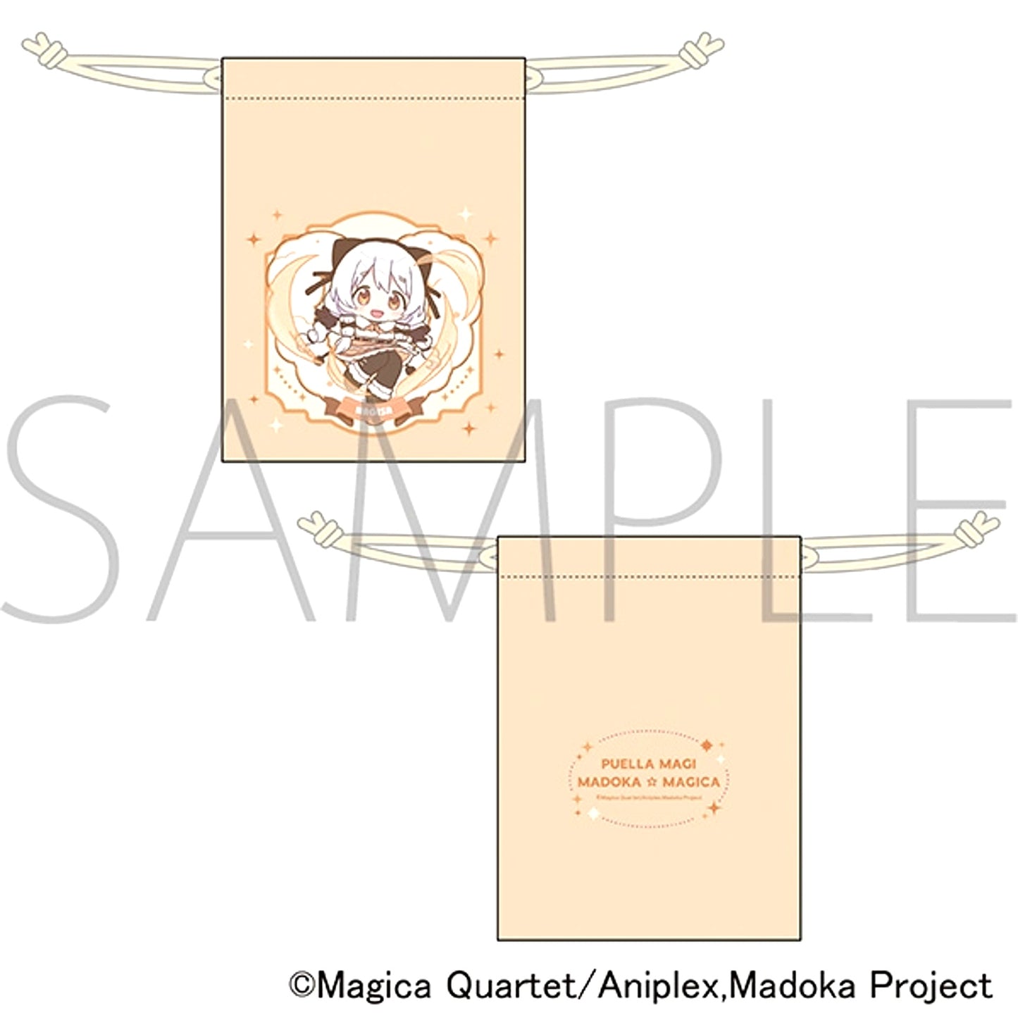 Puella Magi Madoka Magica Drawstring Pouch / Momoe Nagisa Pastel Pop [NEW]