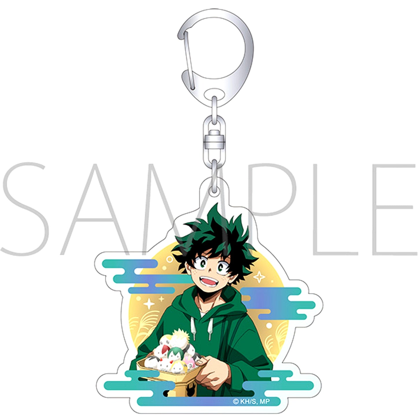 My Hero Academia Acrylic Keychain Moon Viewing Ver. Midoriya Izuku Goods - Keychain [NEW]