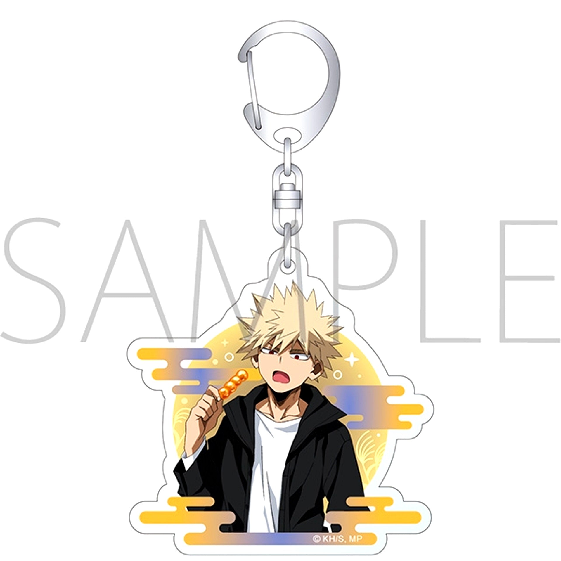 My Hero Academia Acrylic Keychain Moon Viewing Ver. Bakugo Katsuki Goods - Keychain [NEW]