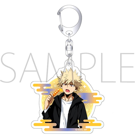 My Hero Academia Acrylic Keychain Moon Viewing Ver. Bakugo Katsuki Goods - Keychain [NEW]
