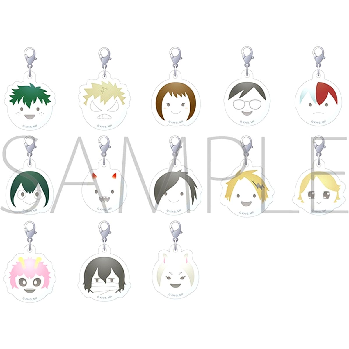 My Hero Academia Dumpling Acrylic Charm Collection Goods - Charm All 13 Types [NEW]