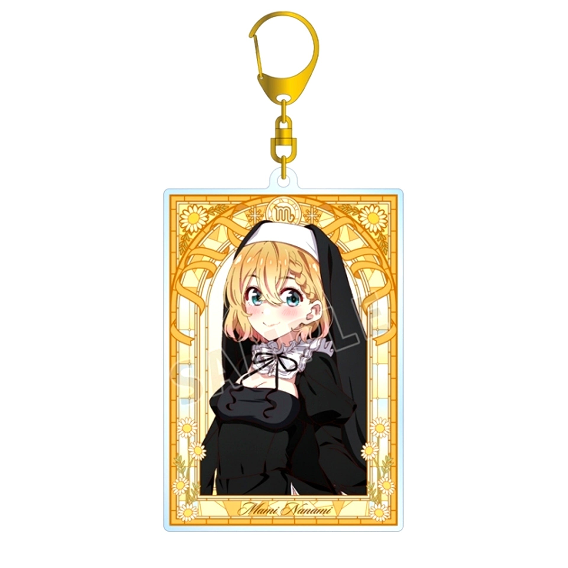TV Anime Rent-a-Girlfriend Newly Drawn Mami Nanami Sister ver. BIG Acrylic Keychain (Animate Advance Sale) [NEW]