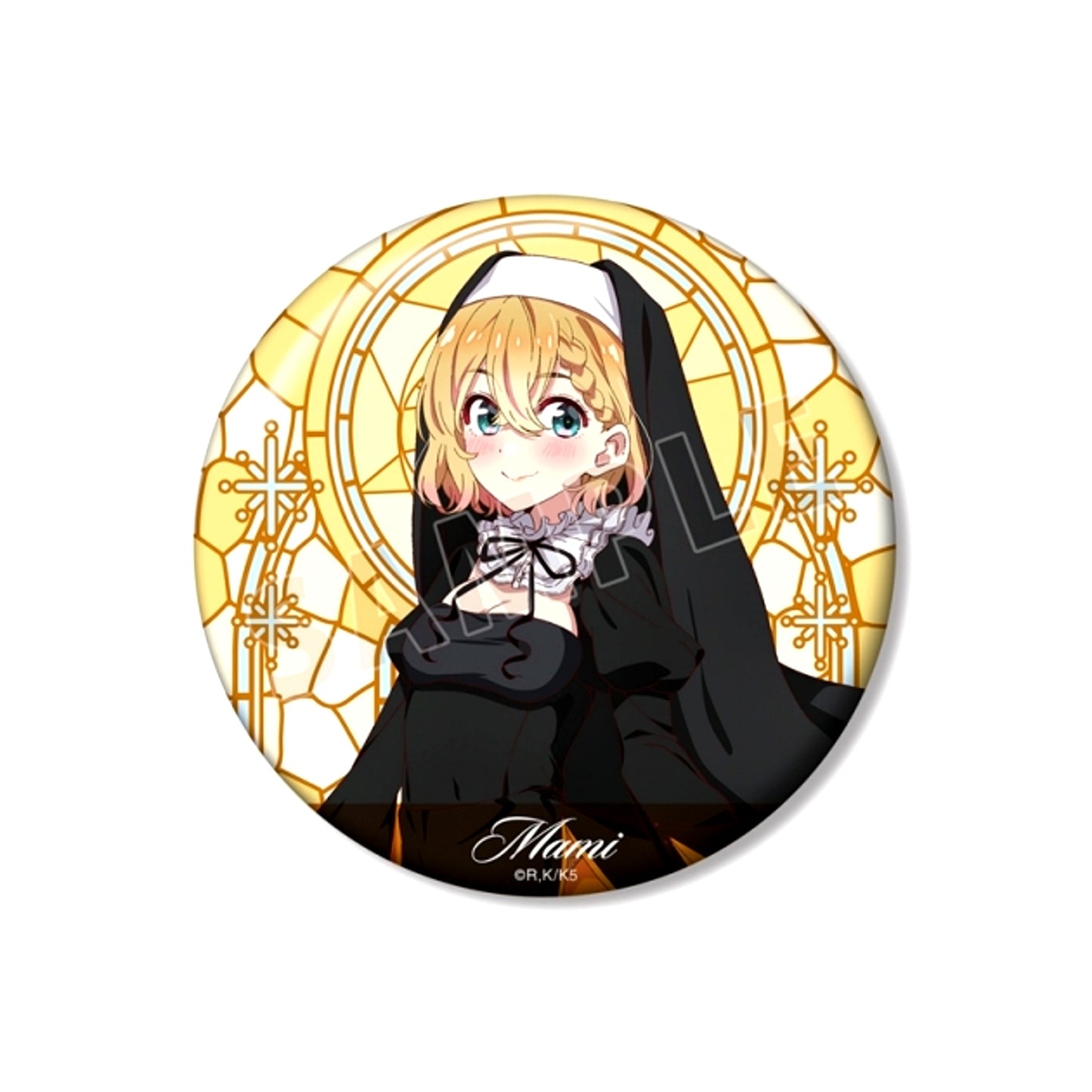 TV Anime Rent-a-Girlfriend Newly Drawn Mami Nanami Sister ver. 100mm Can Badge (Animate Advance Sale) [NEW]