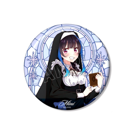 TV Anime Rent-a-Girlfriend Newly Drawn Mini Yaemori Sister ver. 100mm Can Badge [Animate Advance Sale] [NEW]