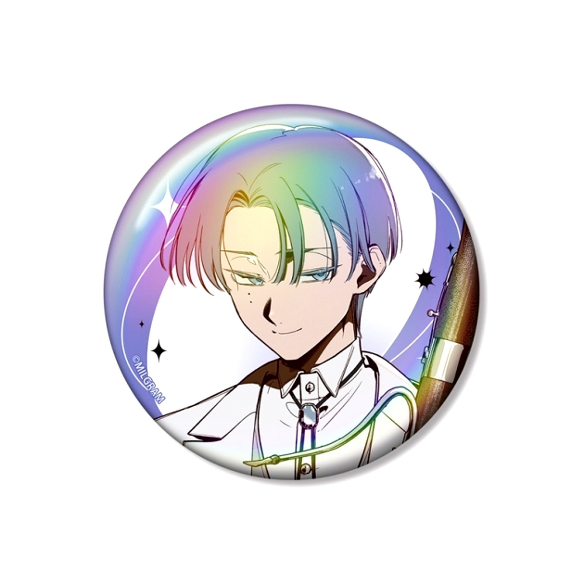 MILGRAM Shizu-san Illustration Shidou Orchestra ver. 75mm Aurora Can Badge [NEW]