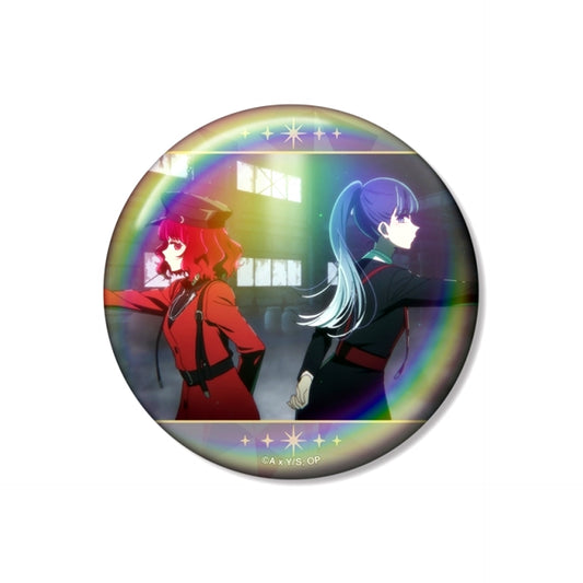Kana Arima & Akane Kurokawa Opening Scene 75mm Aurora Button Goods - Badge Oshi No Ko [NEW]