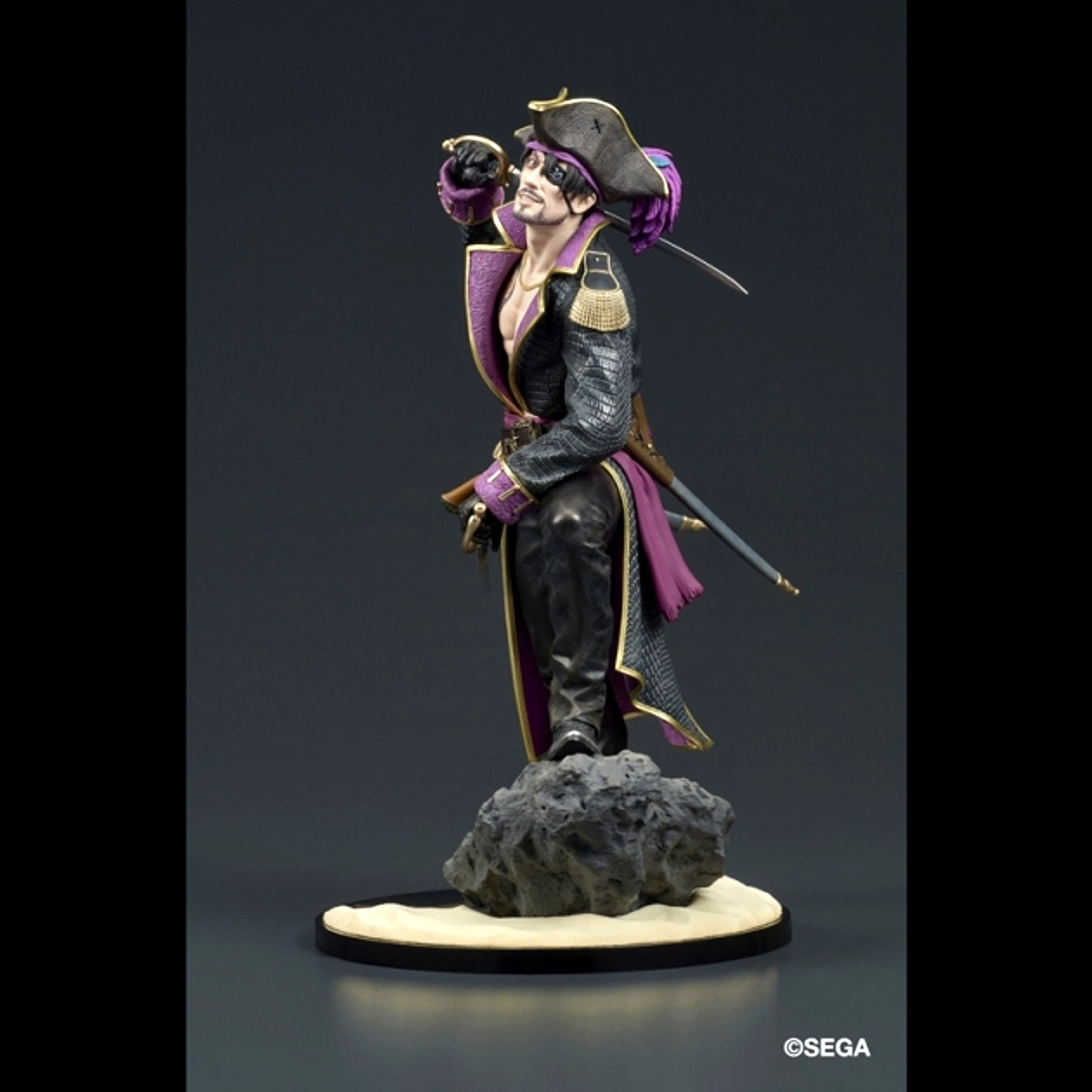 DIGSTA "Like a Dragon: Pirate Yakuza in Hawaii" Captain Majima (Goro Majima) Complete Figure [NEW]