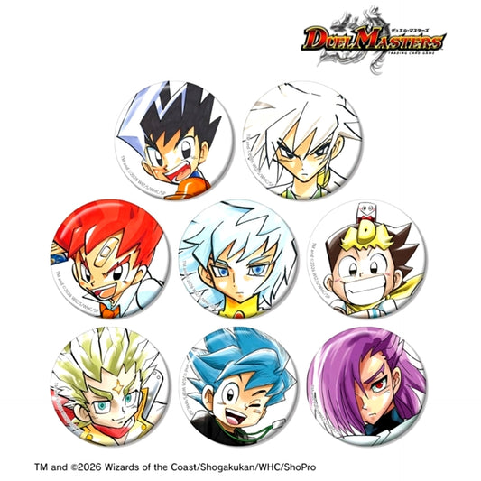 Duel Masters Trading Color Illustration Can Badge [NEW]