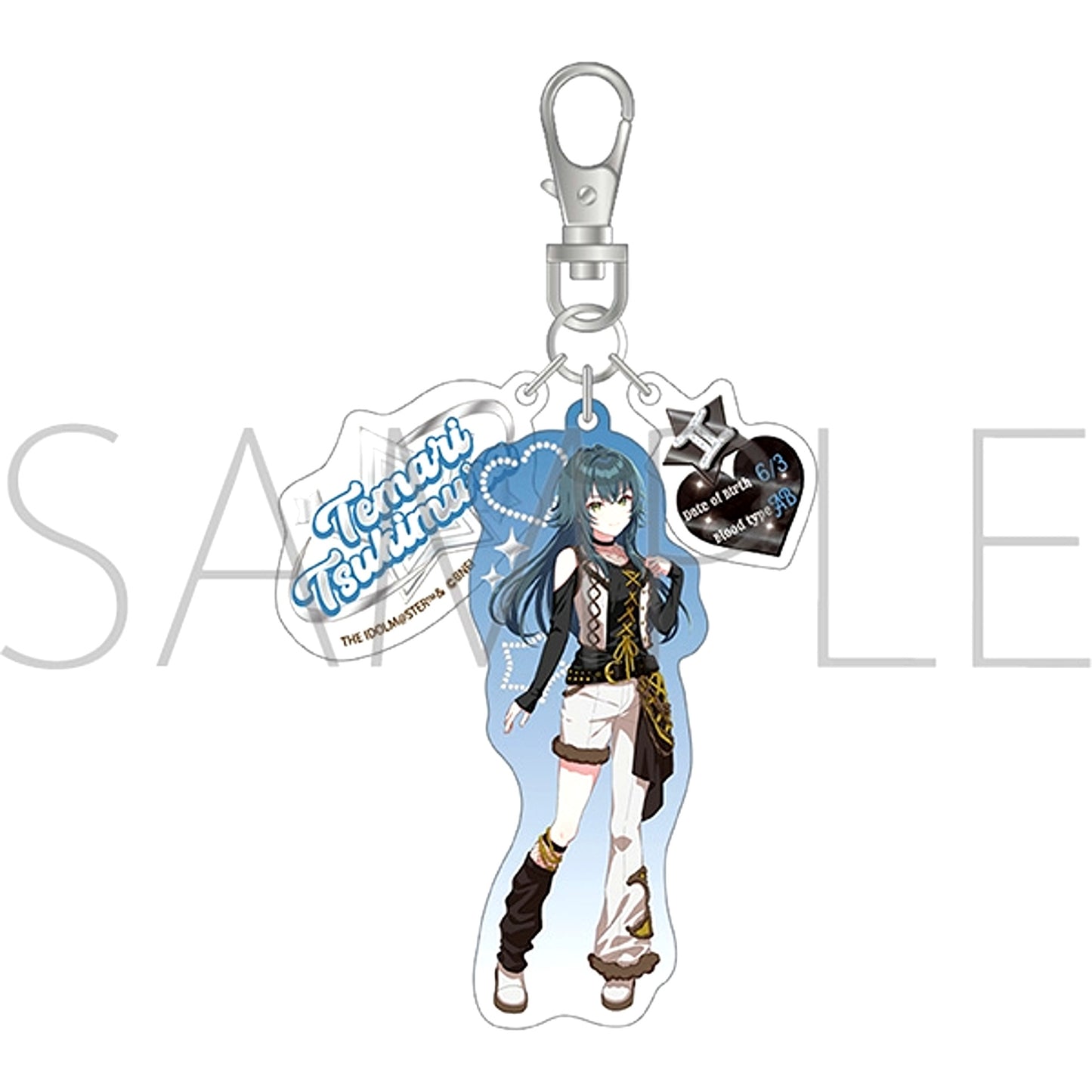 Gakuen iDOLM@STER Acrylic Key Charms / Temari Tsukimura ECLIPSE LIGHT Goods - Keychain [NEW]