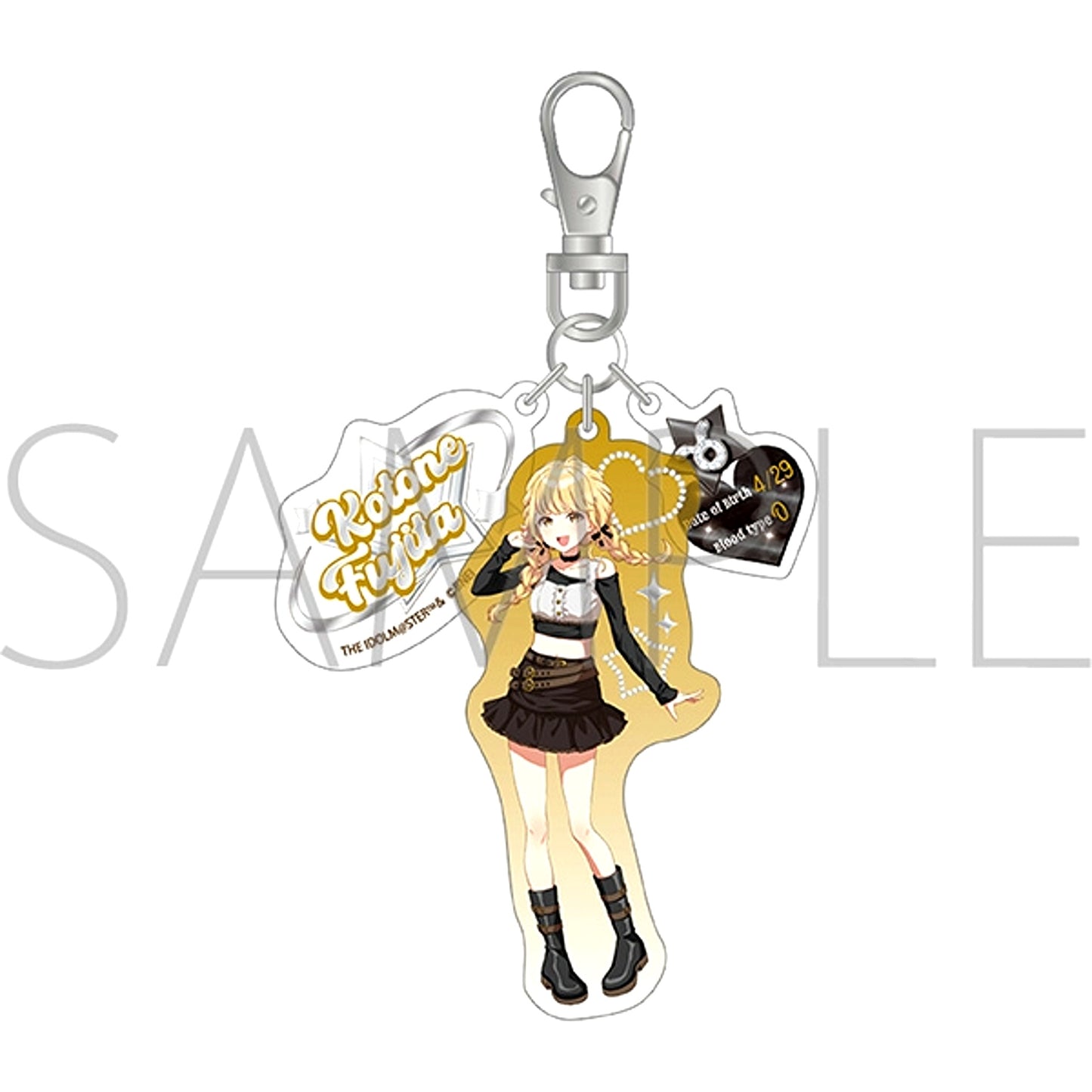 Gakuen iDOLM@STER Acrylic Key Charms / Kotone Fujita ECLIPSE LIGHT Goods - Keychain [NEW]