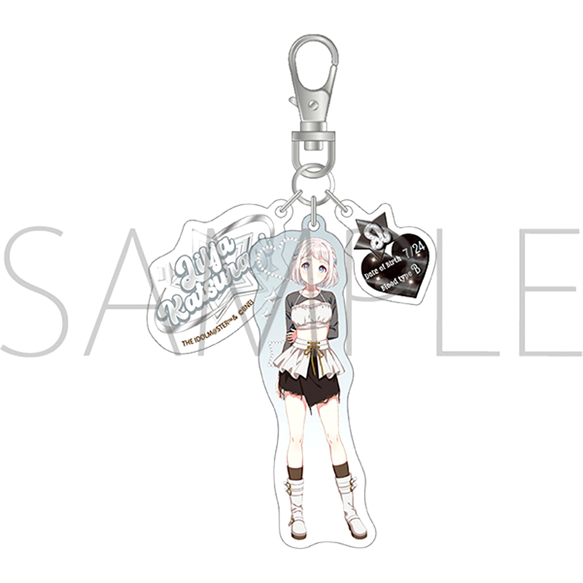 Gakuen iDOLM@STER Acrylic Key Charms / Lilja Katsuragi ECLIPSE LIGHT Goods - Keychain [NEW]