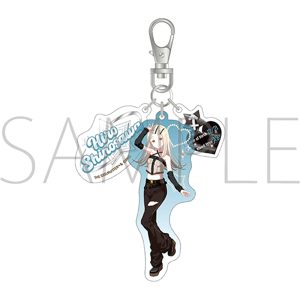 Gakuen Idolmaster Acrylic Key Charm / Hiro Shinosawa ECLIPSE LIGHT [NEW]