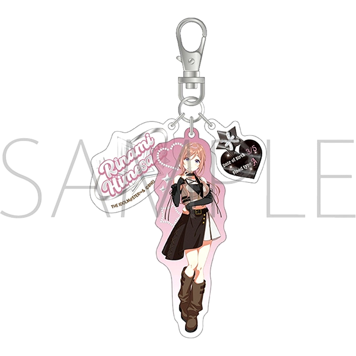 Gakuen iDOLM@STER Acrylic Key Charms / Rinami Himesaki ECLIPSE LIGHT Goods - Keychain [NEW]