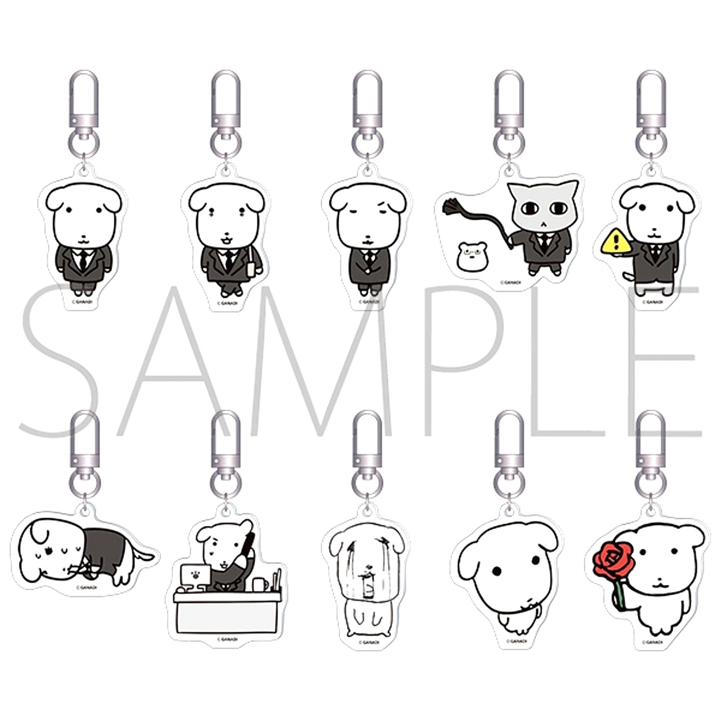 GANADI Acrylic Keychain Collection [NEW]