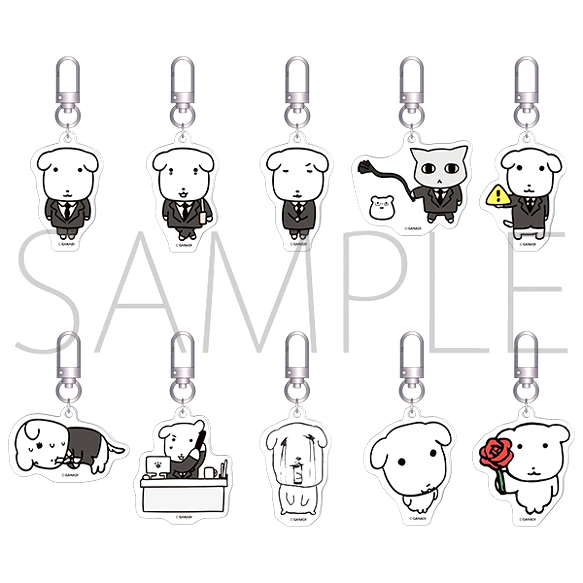 GANADI Acrylic Keychain Collection [NEW]