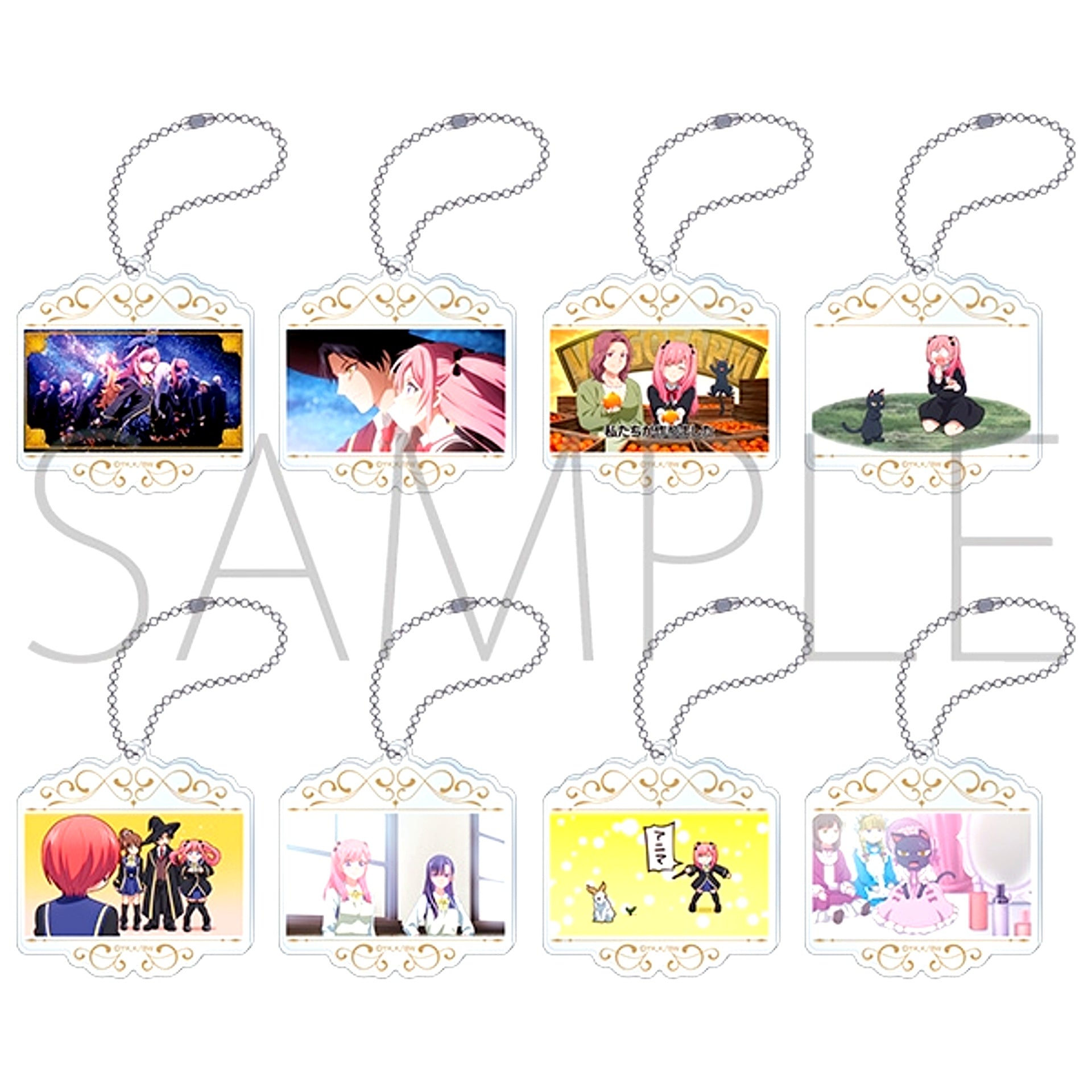 The Classroom of a Black Cat and a Witch Acrylic Keychain Collection Goods - Keychain [NEW]