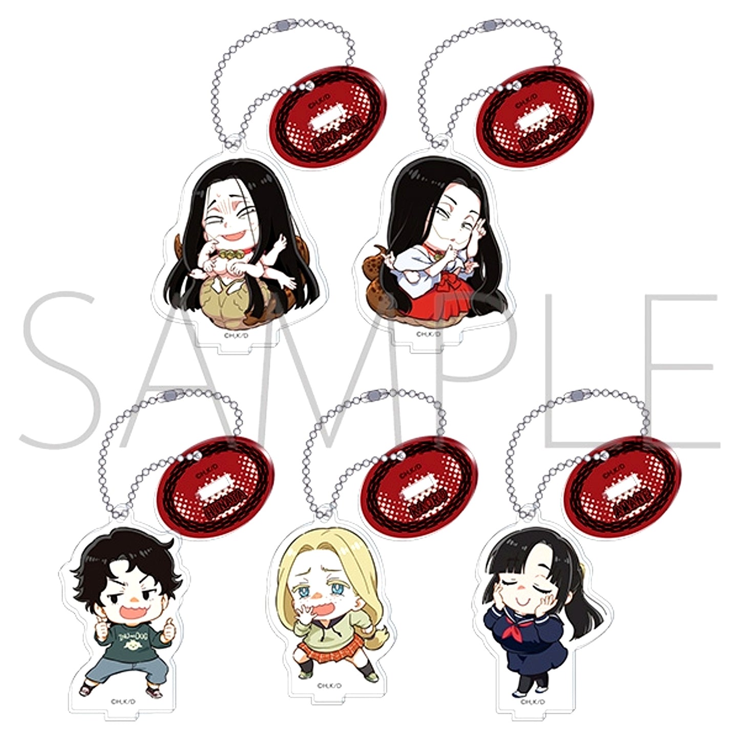 Reiwa no Dara-san Acrylic Keychain Collection (with Stand) [NEW]